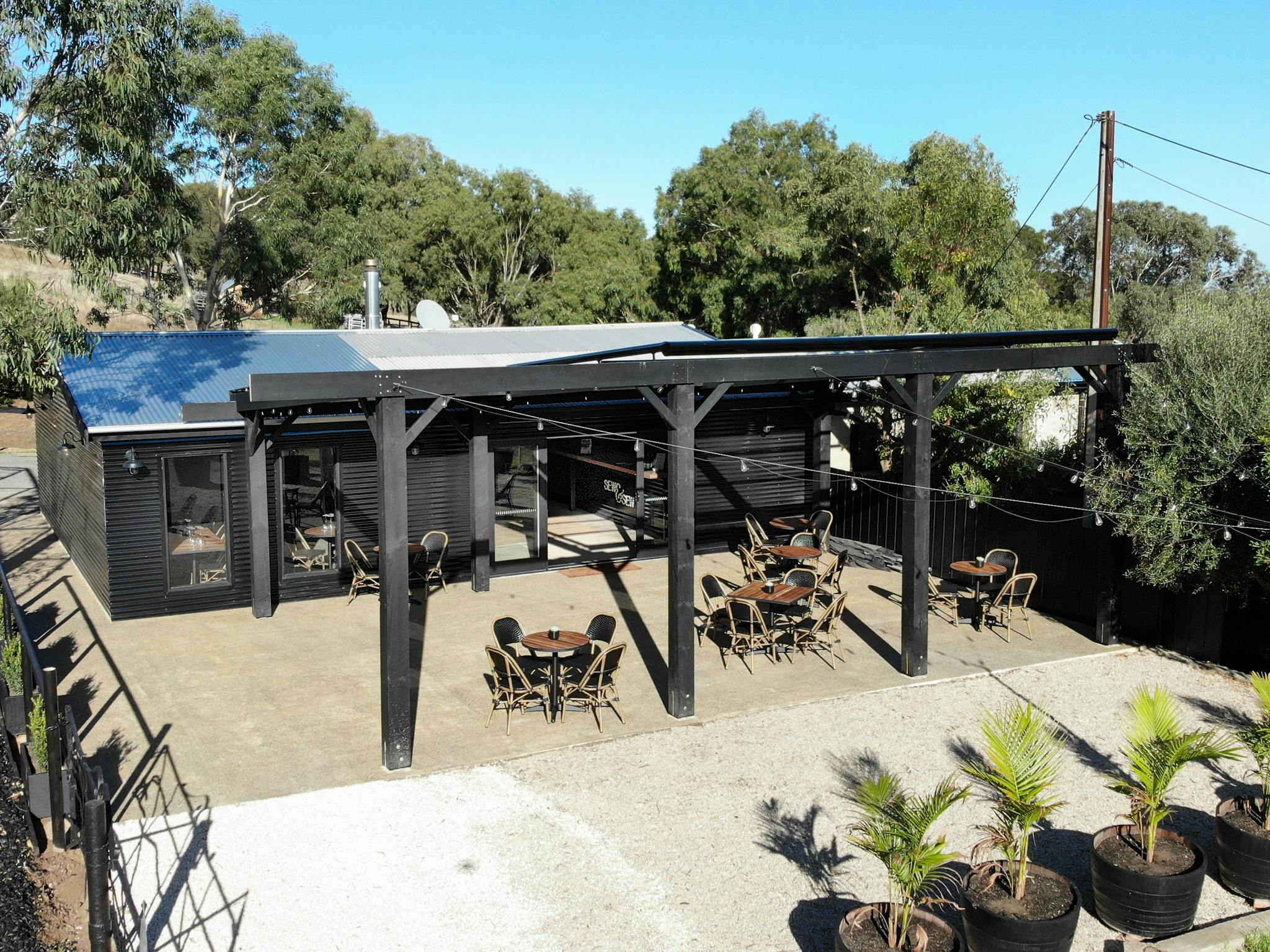 Cellar door from a distance