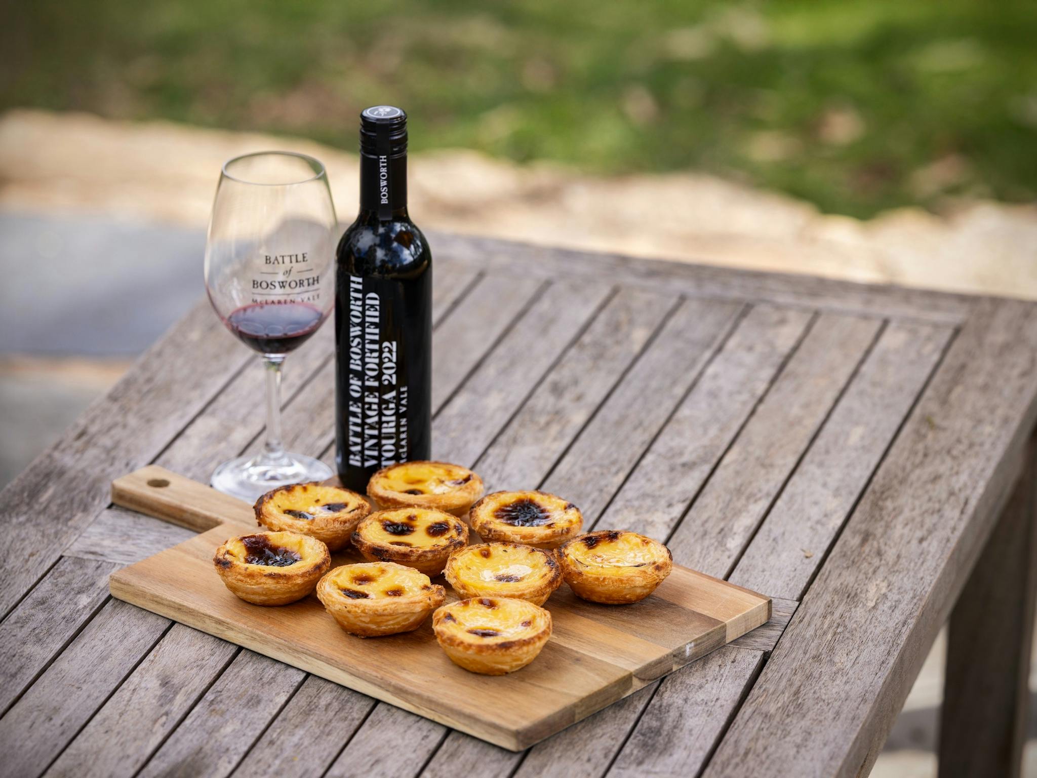 Port and tarts
