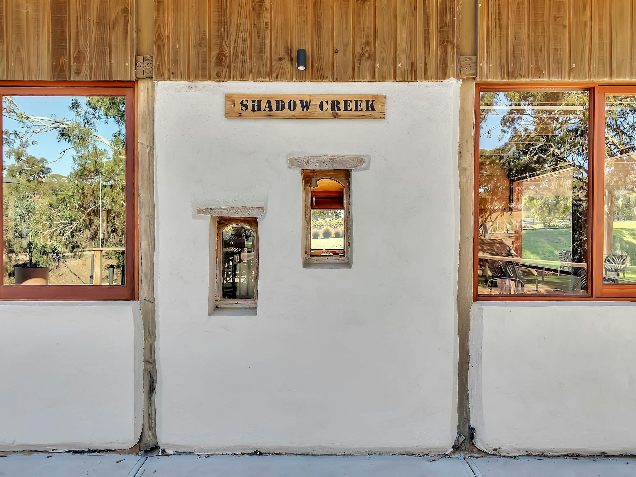 Shadow Creek Just Like Florence Wine Windows