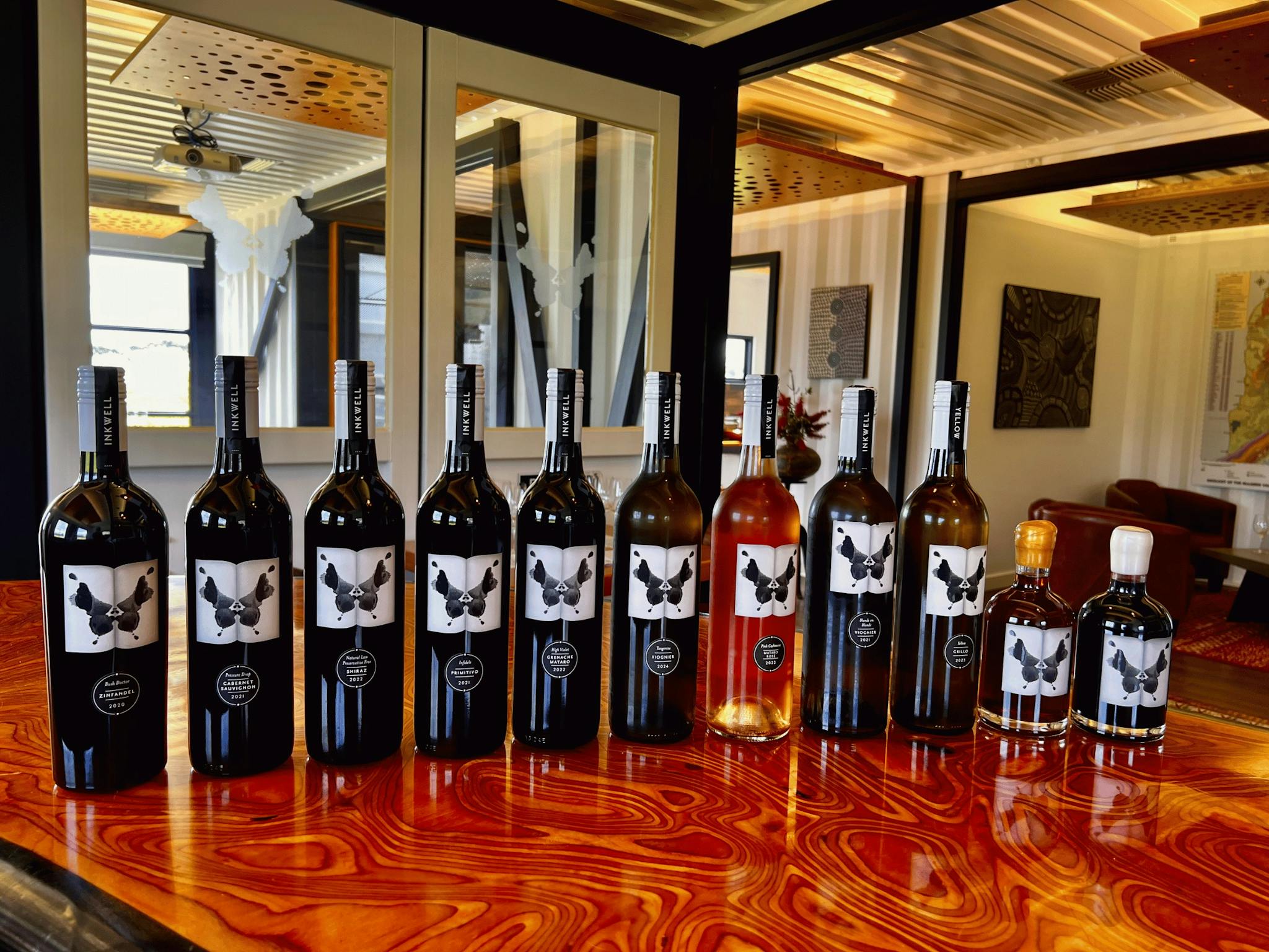 Diverse range of wines from Inkwell Wines