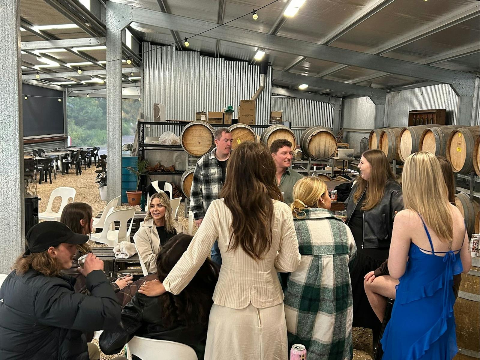 winter in the shed