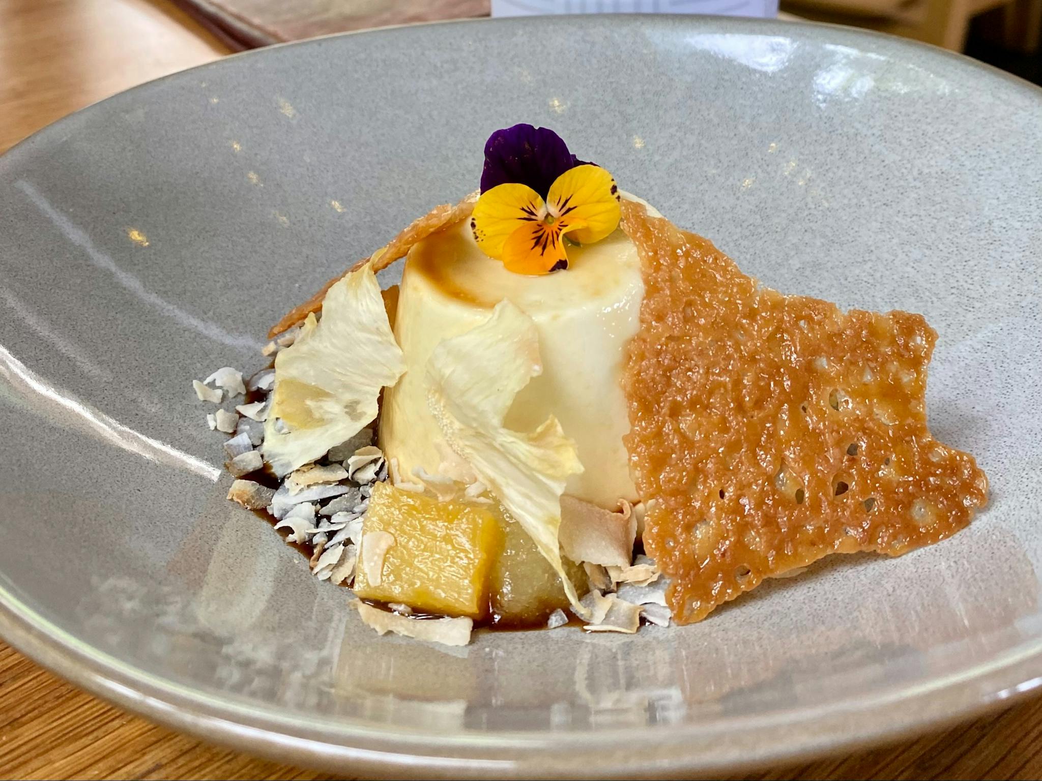 Desert as part of The Currant Shed lunch