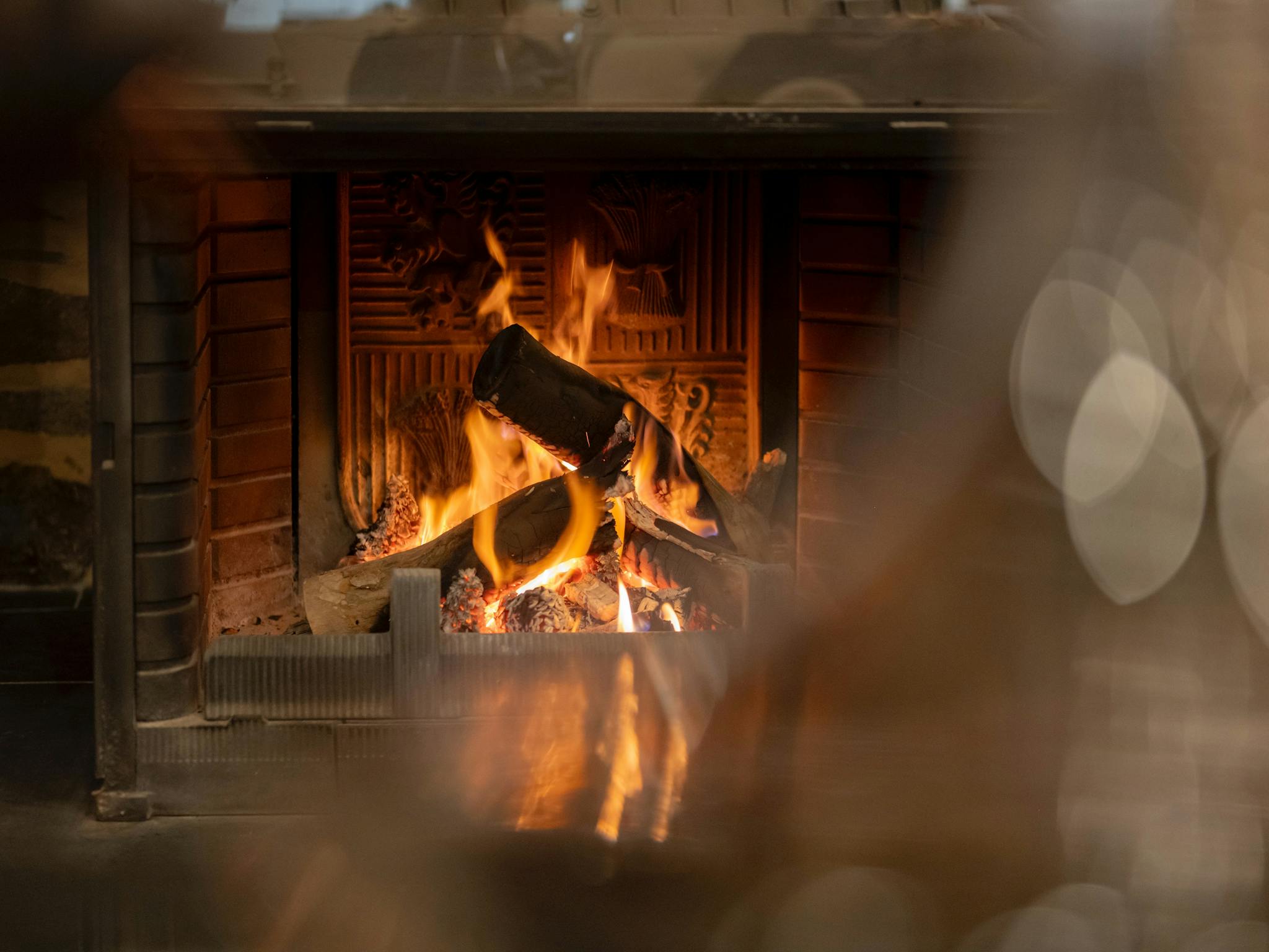 The fire will be crackling ready to welcome you