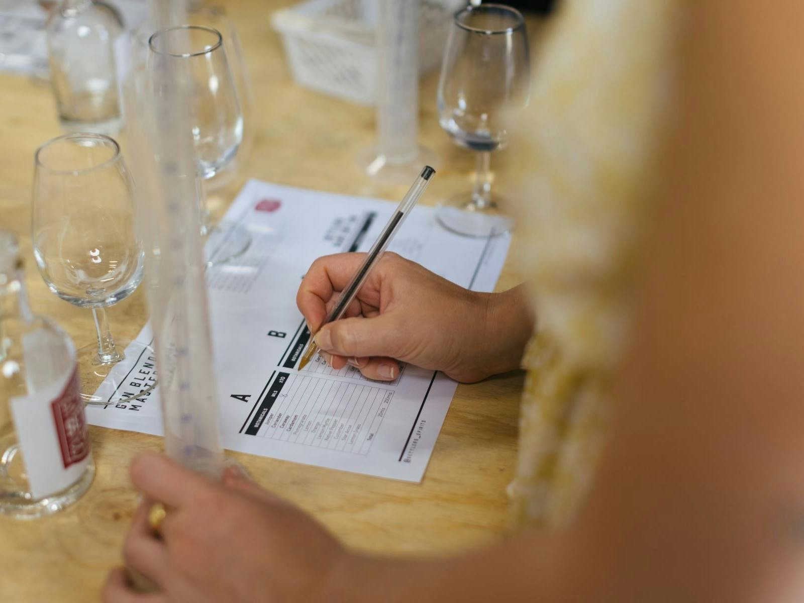 Settlers Spirits Gin Blending