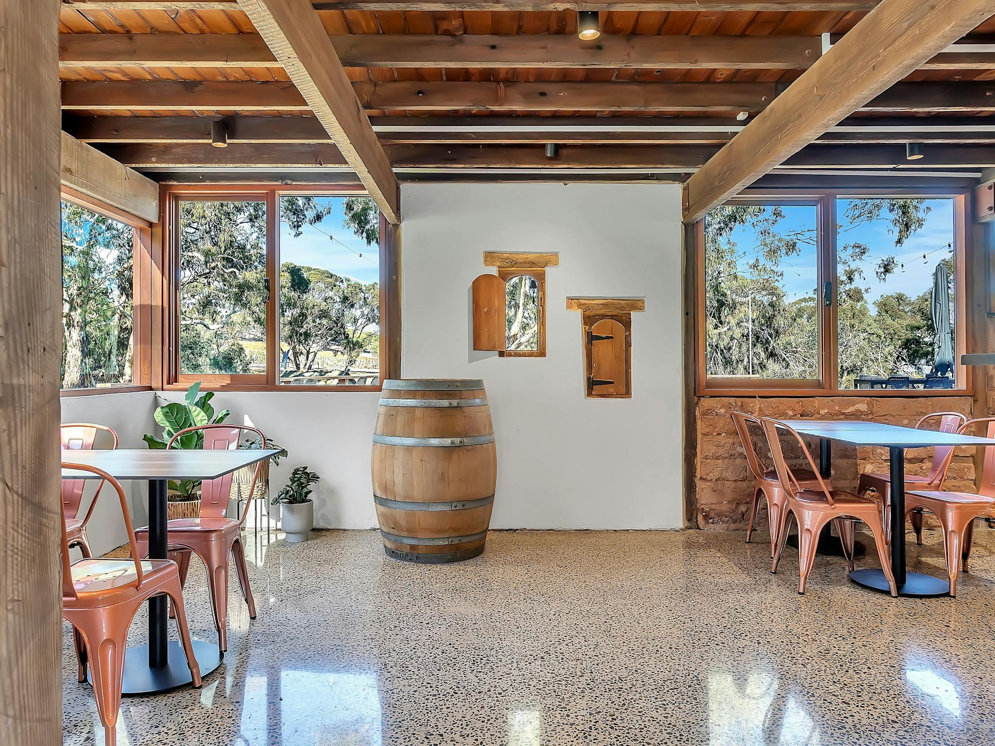 Shadow Creek cellar door wine window wine