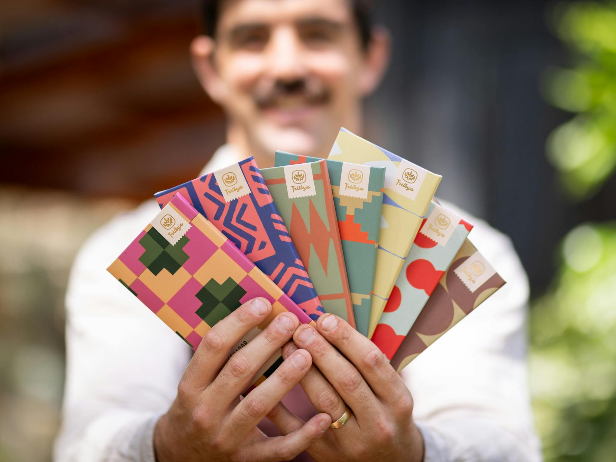 Trilby's Chocolate Bars Displayed at McLaren Vale Chocolate Factory