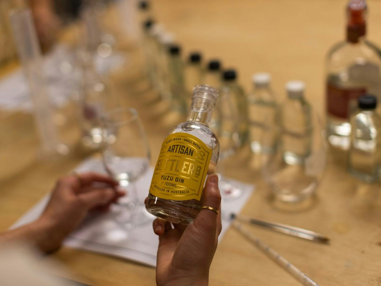 Settlers Spirits Gin Blending