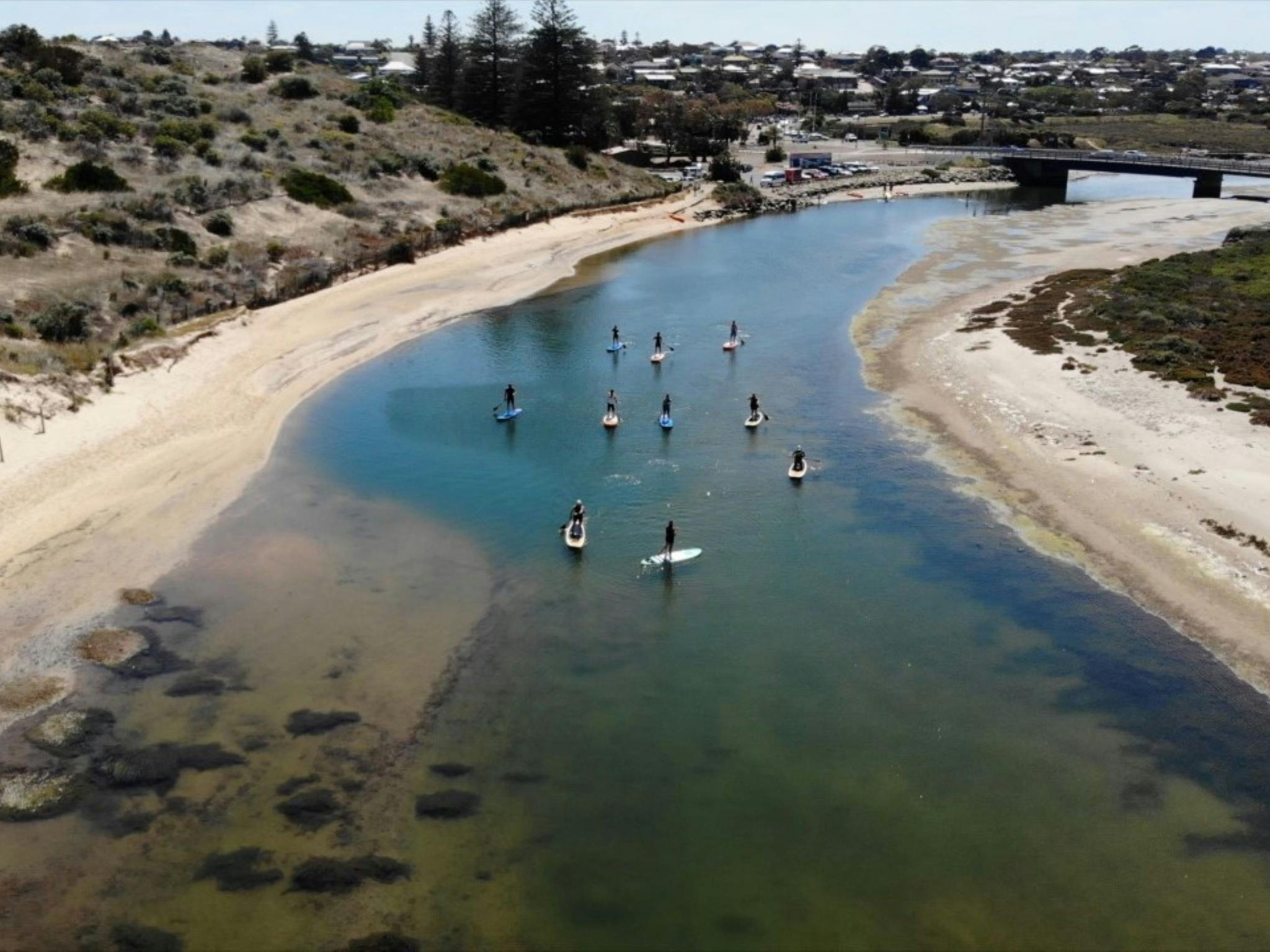 SUPping on the Onkaparinga River
