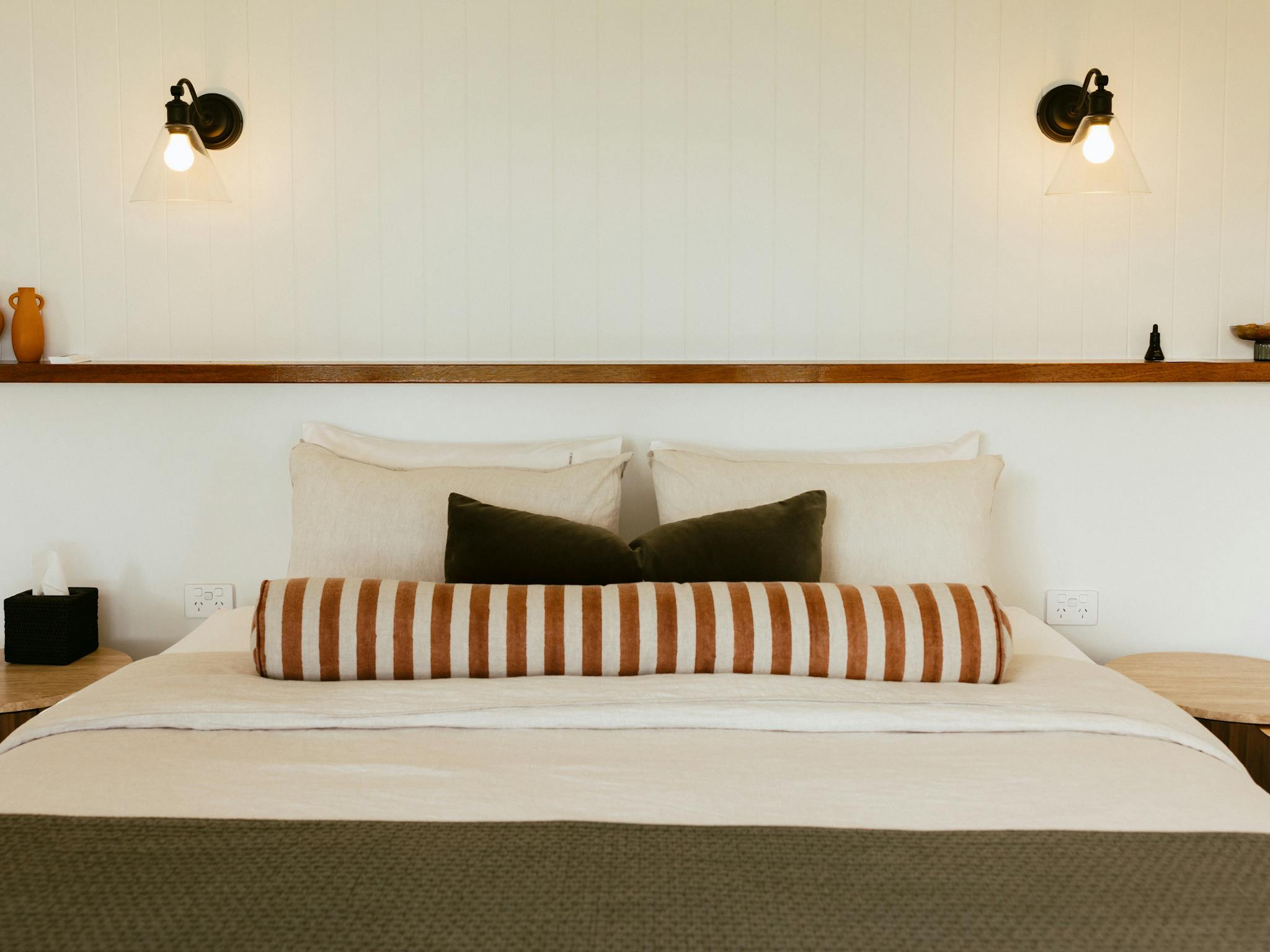 Escape Two Private Balcony views to the coast with breathtaking sunsets and sheep grazing below