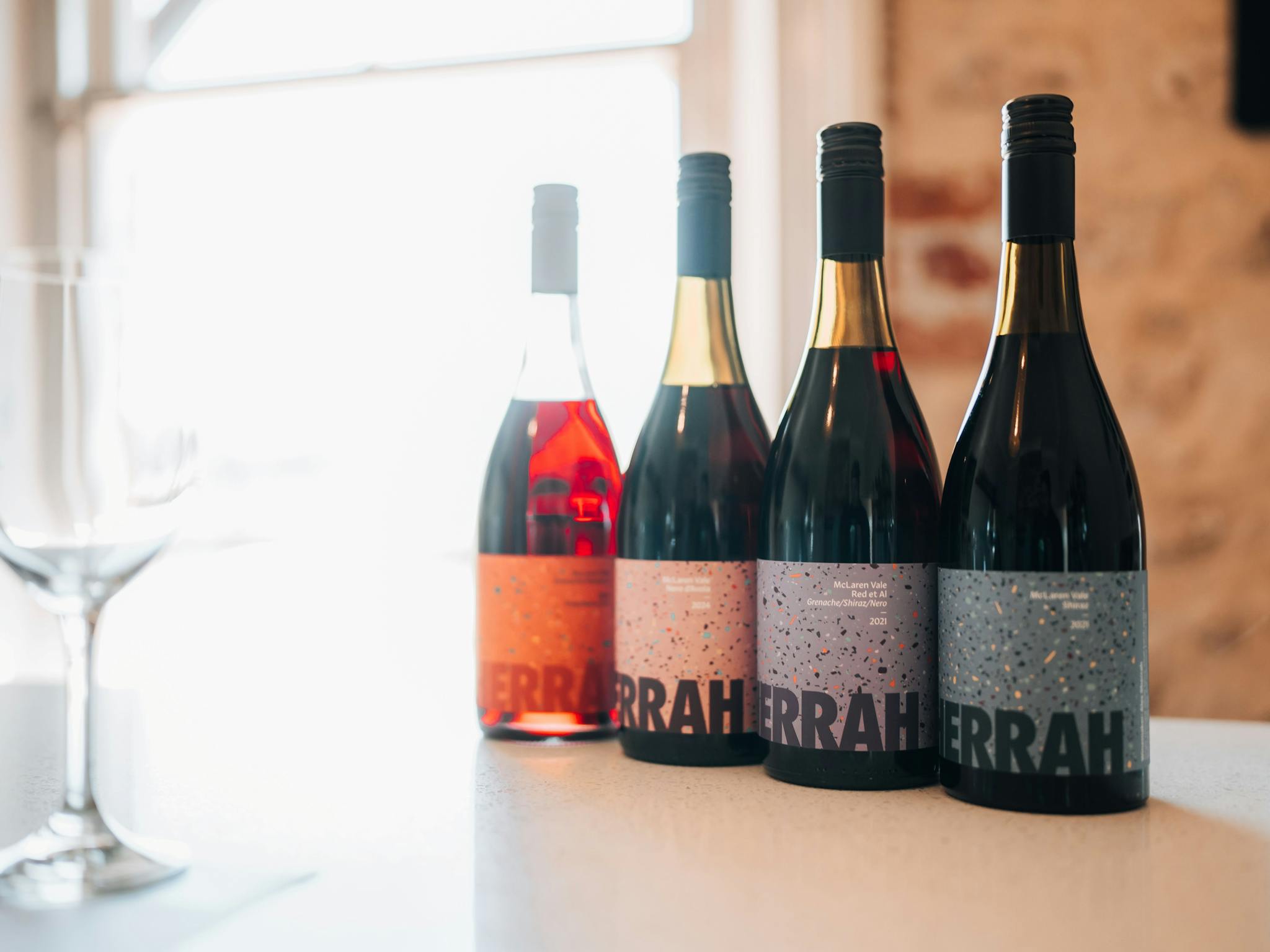 4 bottles of Sherrah red wine.