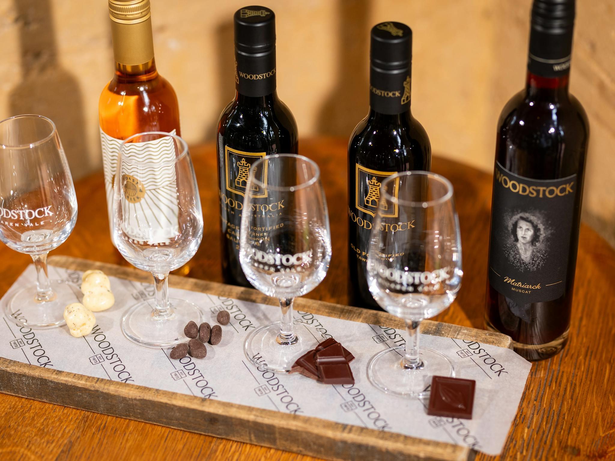 Chocolate and Wine pairing experience at Trilby's Chocolates McLaren Vale