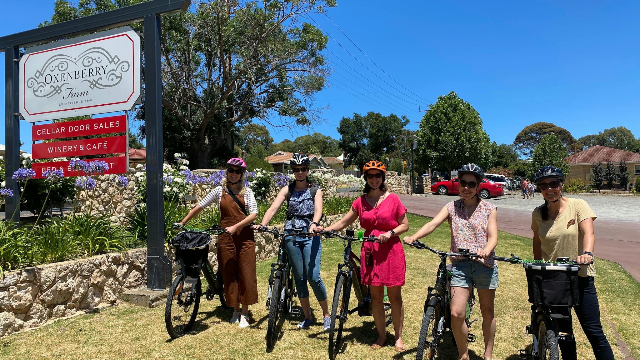 McLaren Vale eBike Tour from Oxenberry Farm - SA eBikes