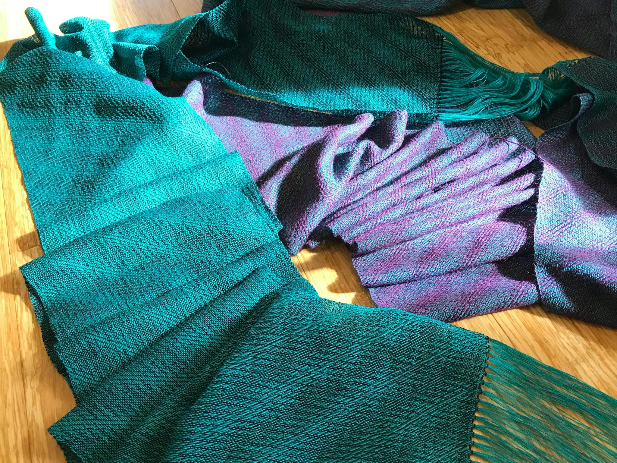 made from the best quality wools and silks