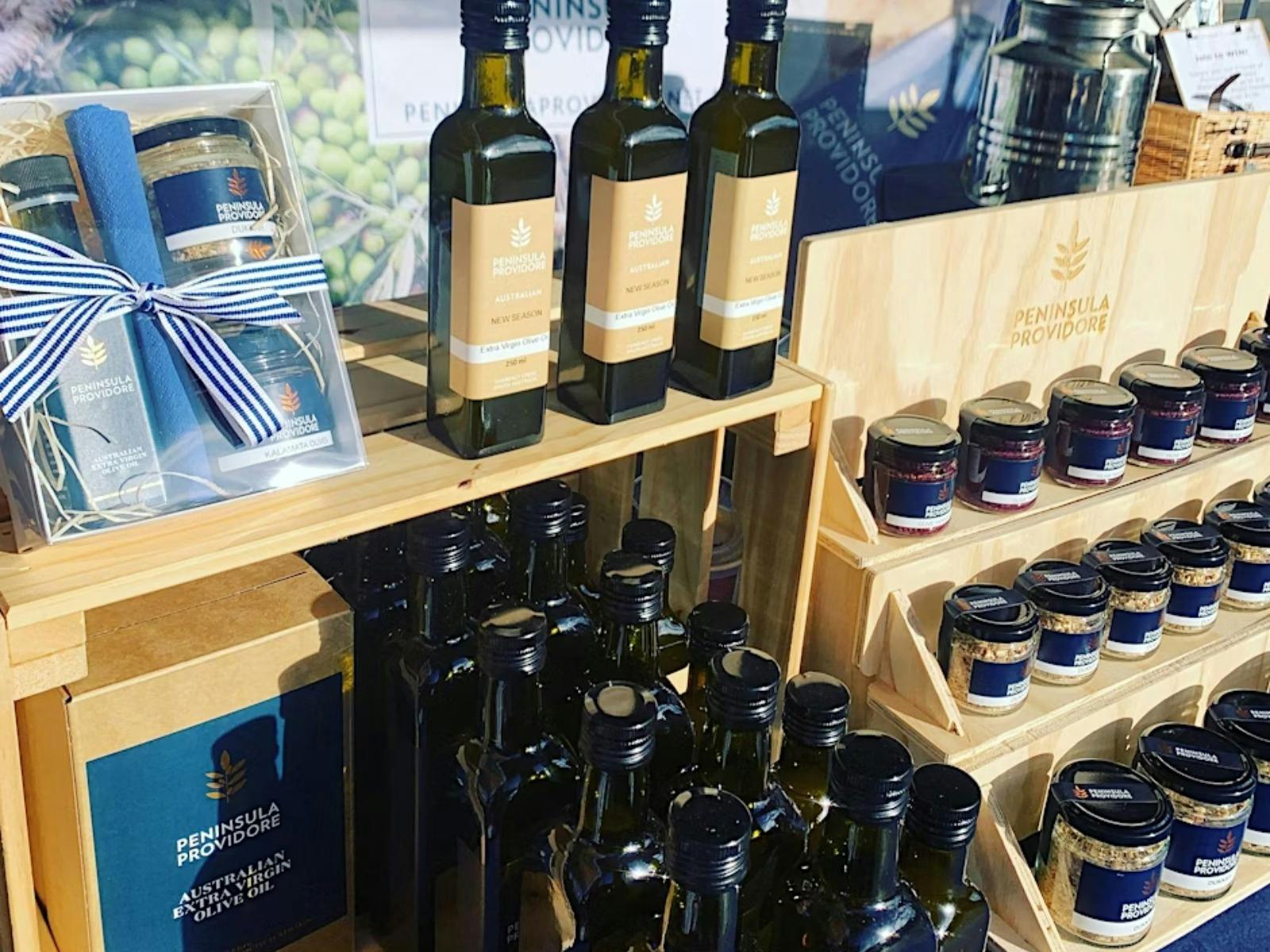 olive oil bottles