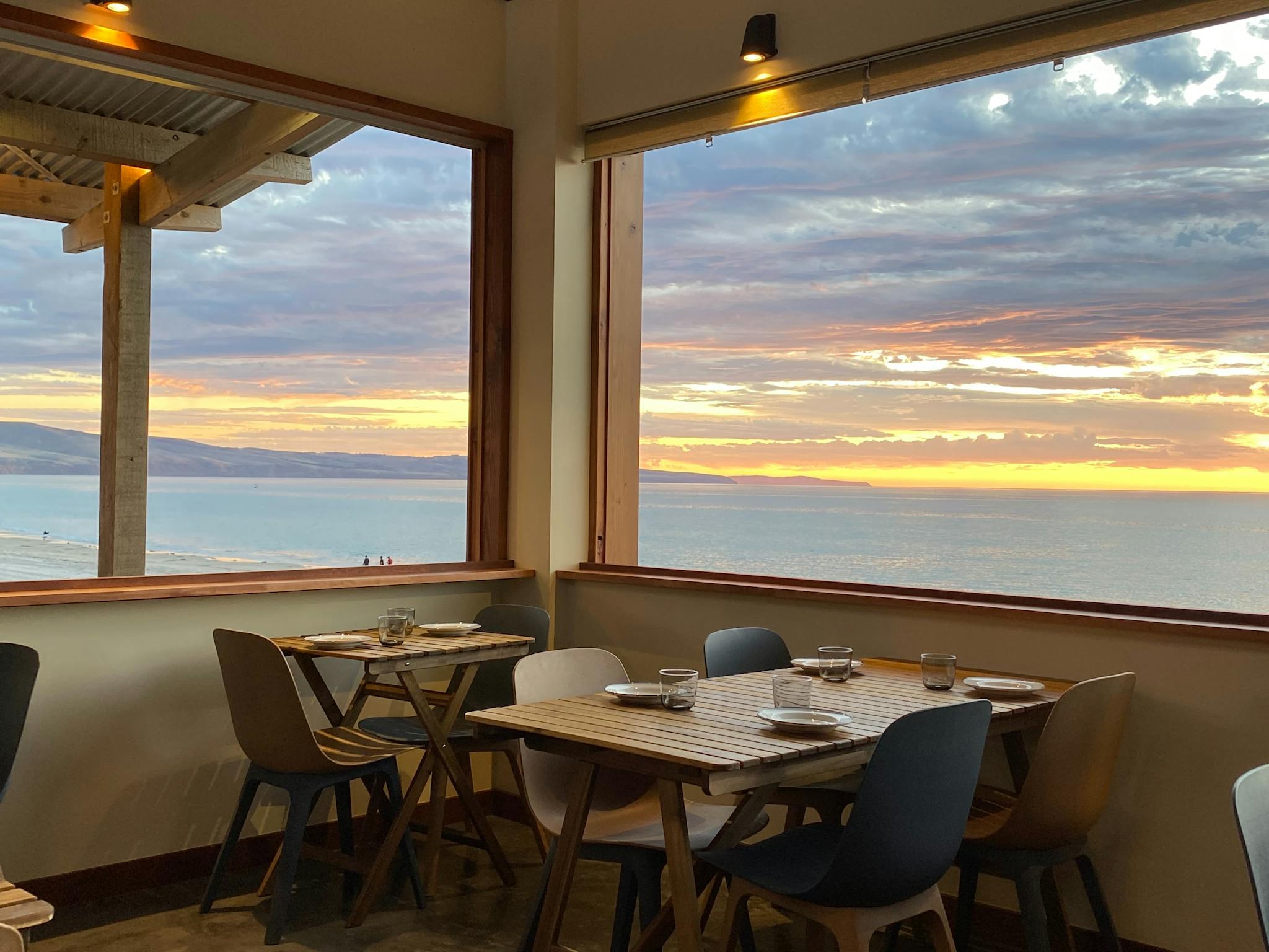 Sunset from main dining room