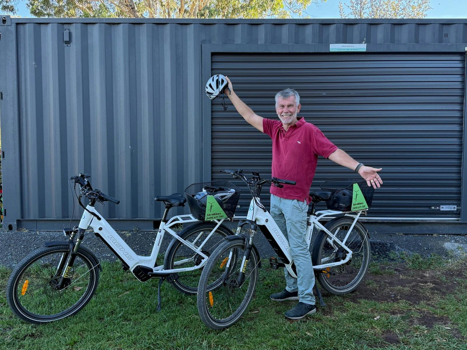 With friendly SA eBikes staff