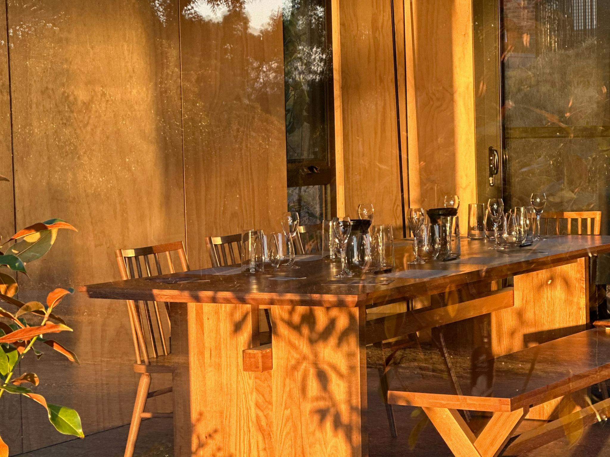 Tasting room filtered light