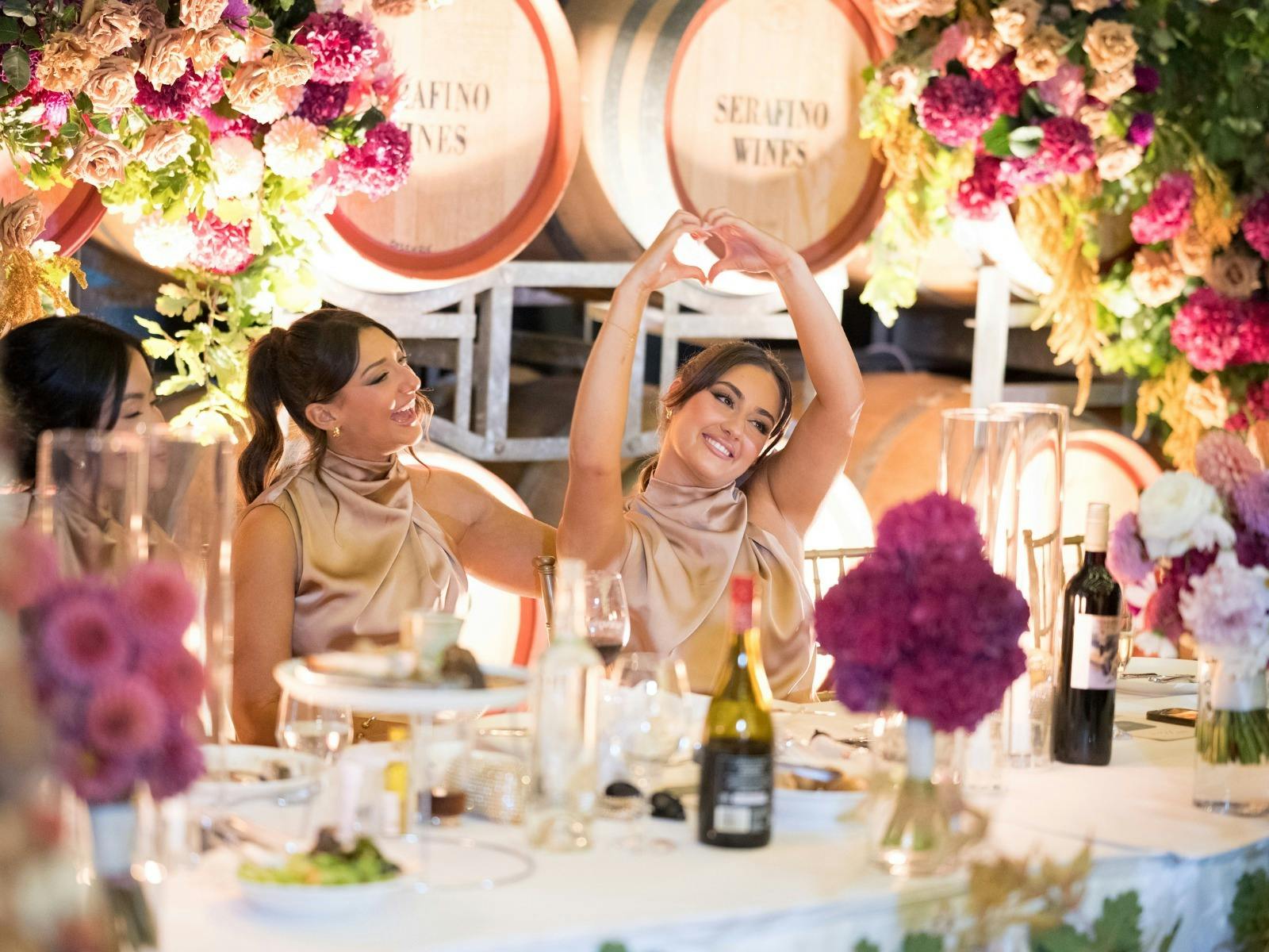 wedding set up
