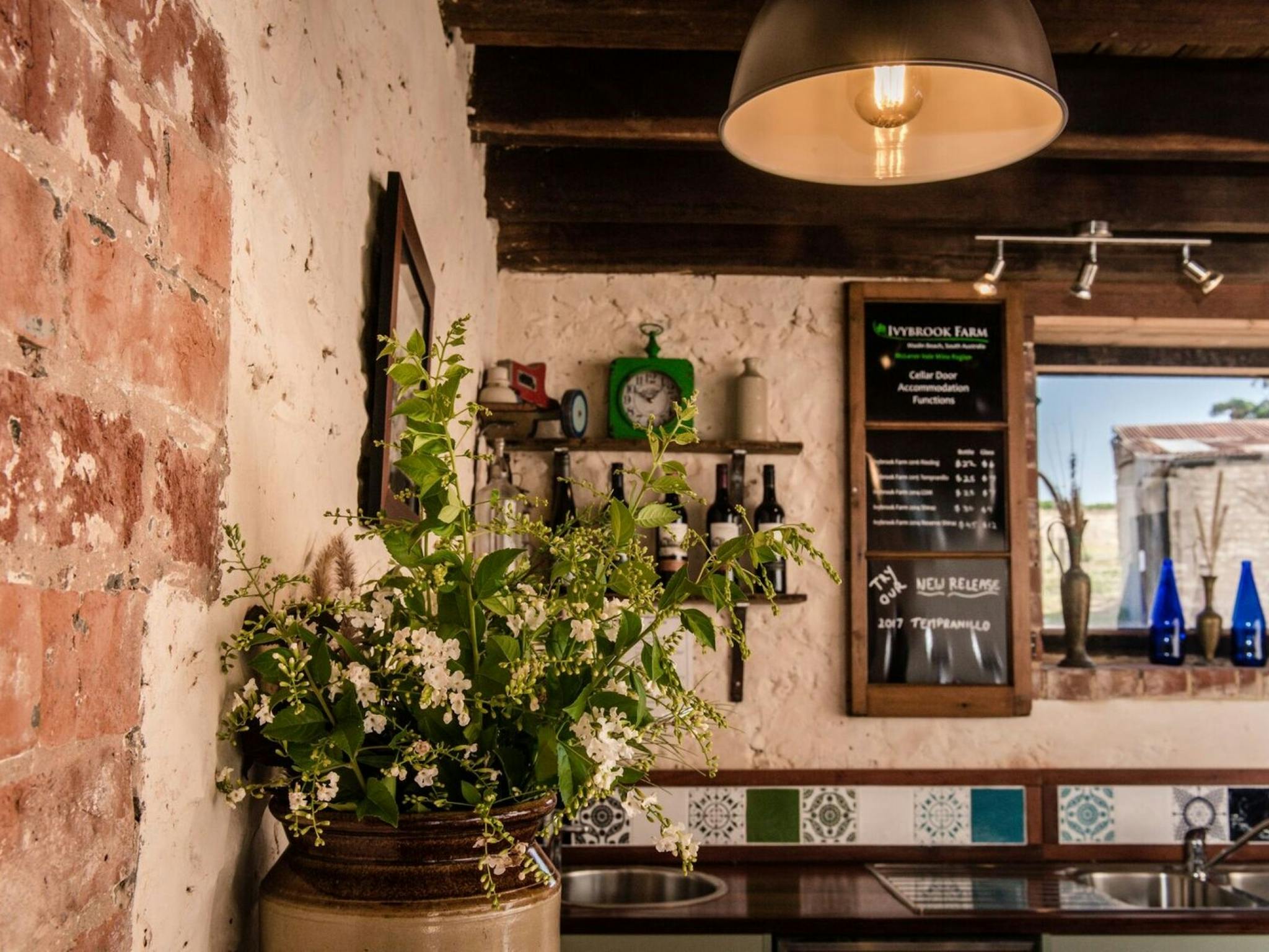 Inside our cellar door