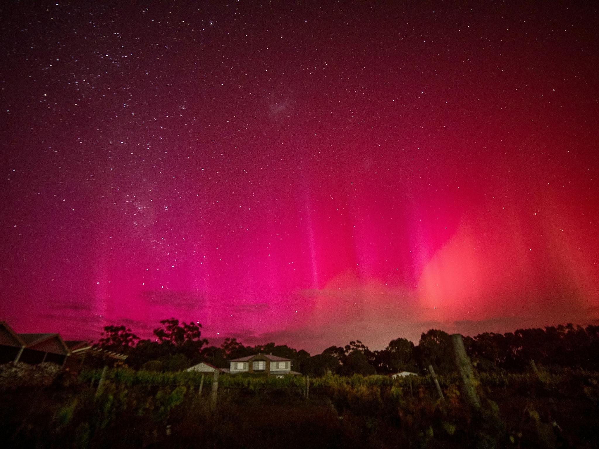 Love at Sellicks Chills Dark Sky