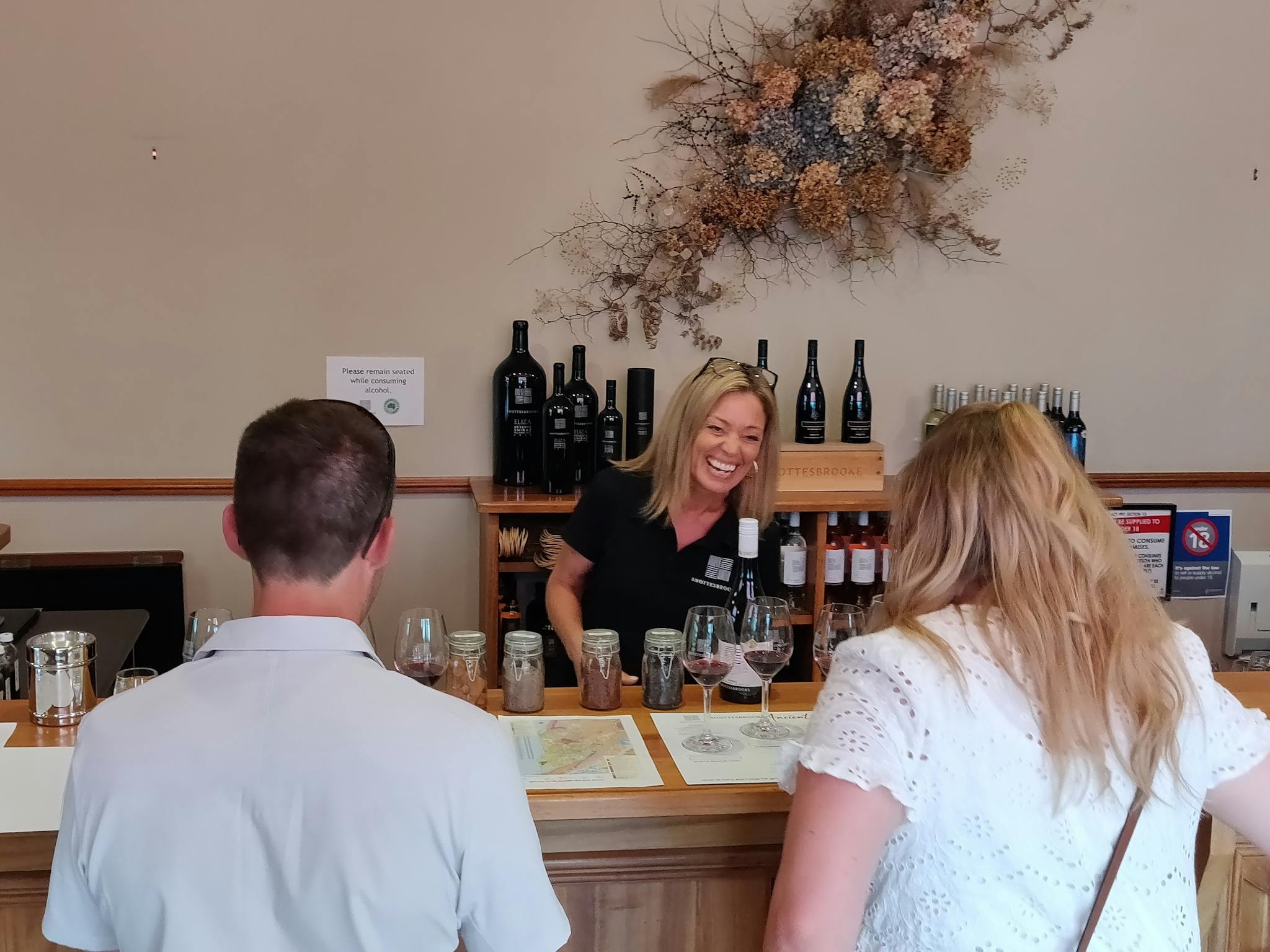 Flight and Lunch - The Currant Shed