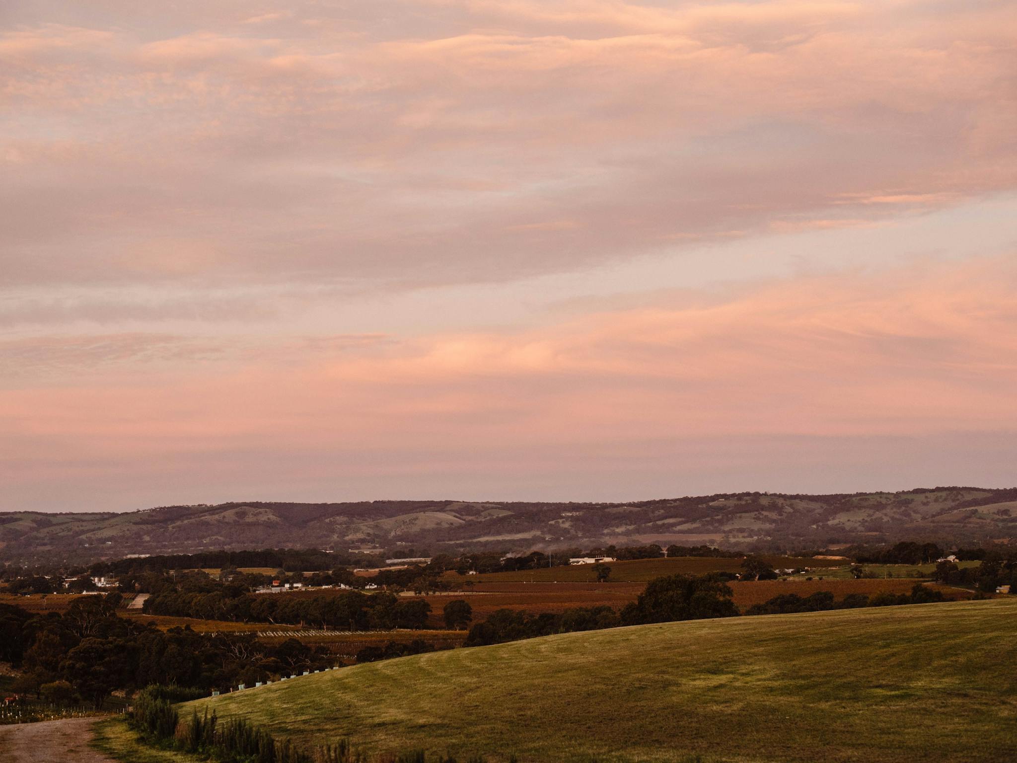 Twilight at Chalk Hill