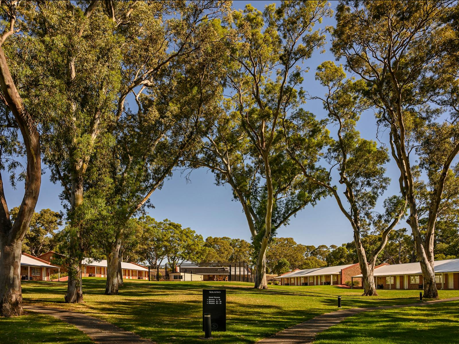 Gorgeous grounds leading up to the accommodation