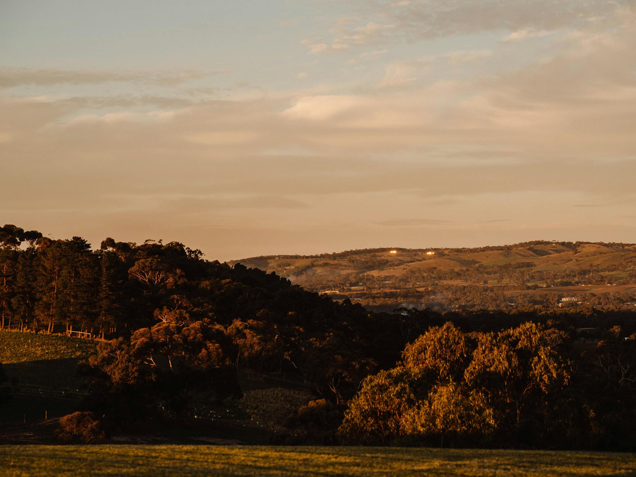 Sundown at Chalk Hill