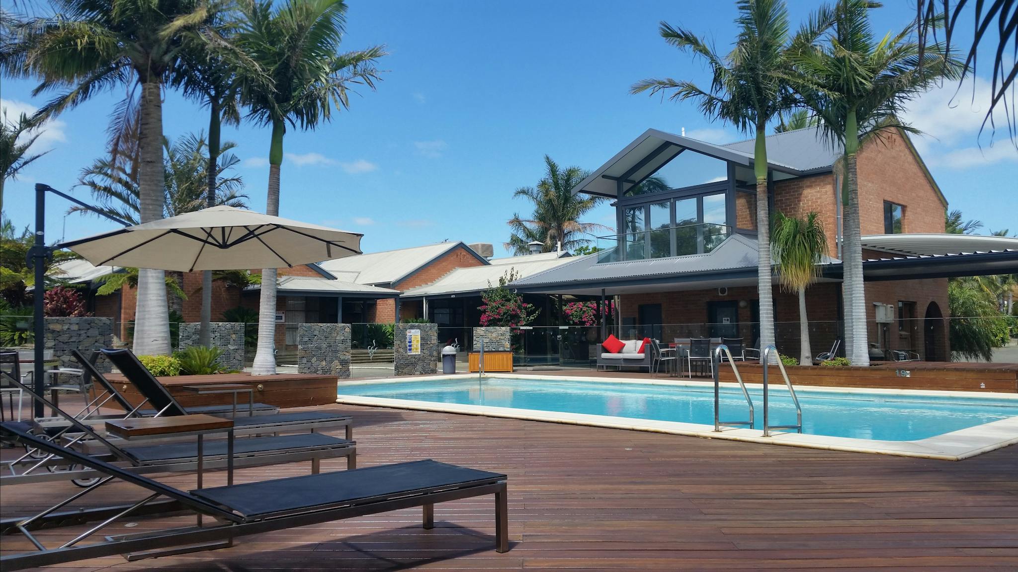 Heated pool