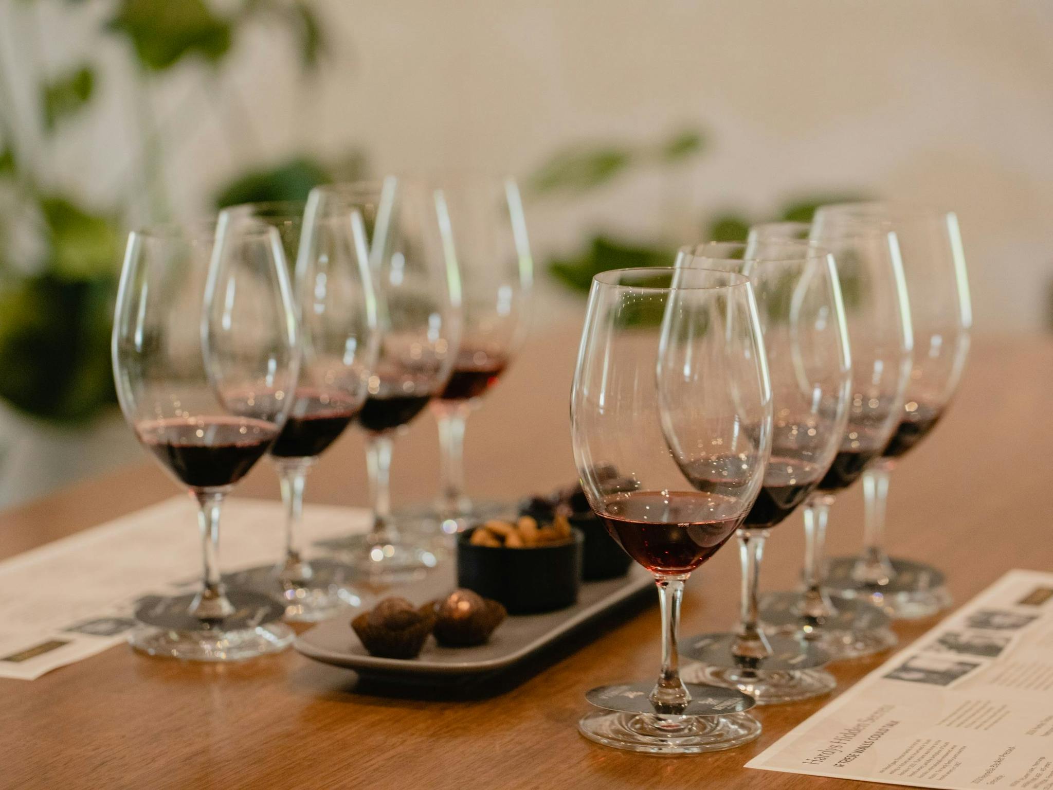 Hardys Hidden Secrets Wine Tasting