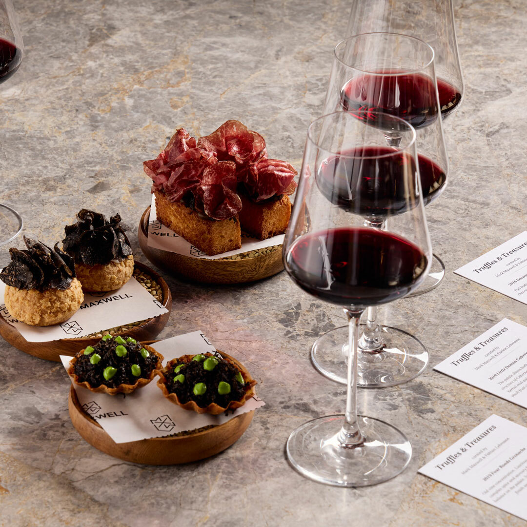Truffles & Treasures Tasting Experince at Maxwell Wines McLaren Vale