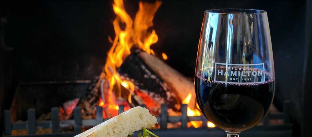 Richard Hamilton Wines Fireplace